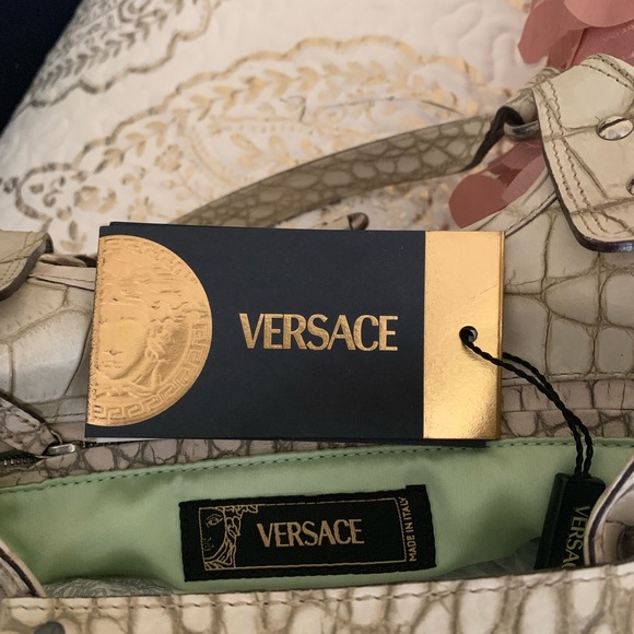 Vintage Versace Alligator Purse Never Used! - Picture 7 of 8